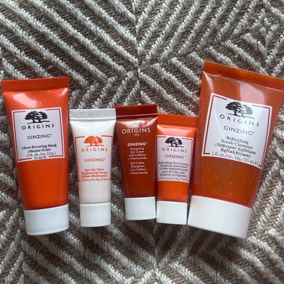 Travel set 5 Origins GinZing Skincare Collection - Picture 1 of 7